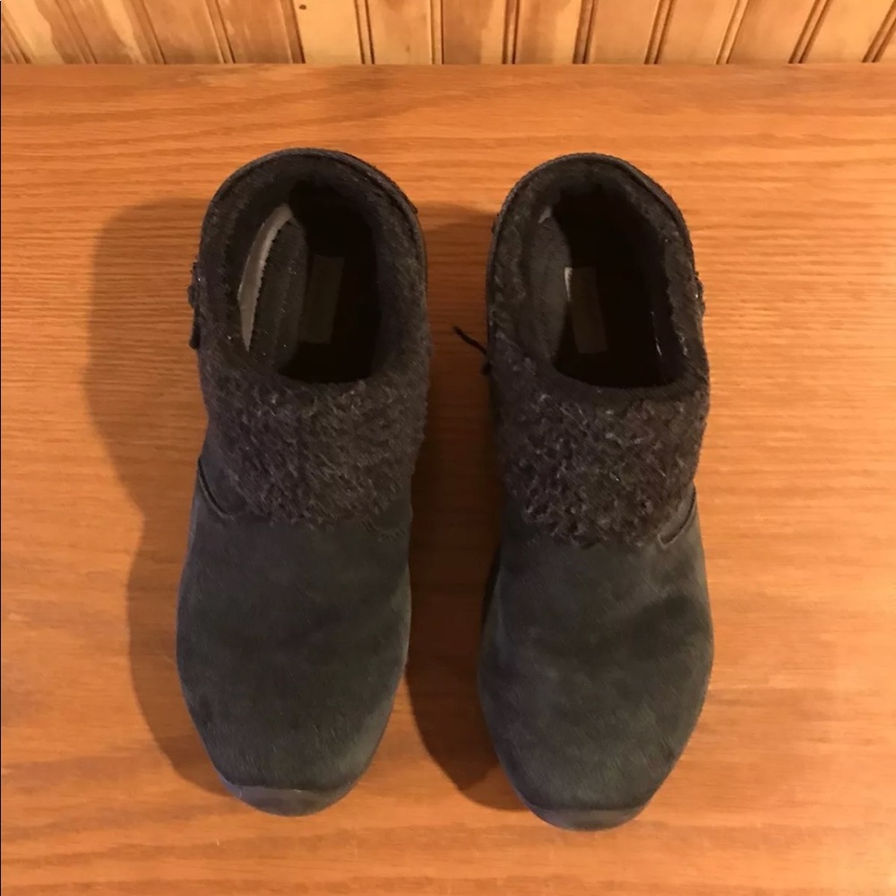 Eddie Bauer ankle boots, Black, Slip on